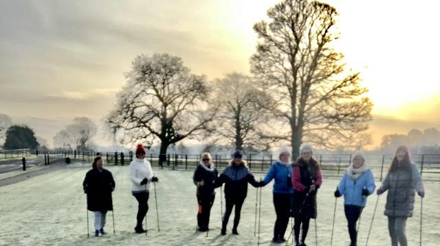 NORDIC WALK FUNDRAISER FOR UKRAINE HUMANITARIAN CRISIS